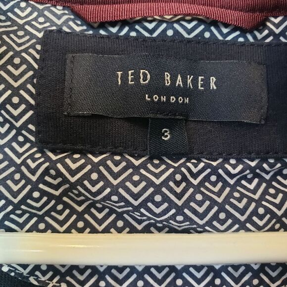 TED BAKER Men's Quarter-zip Sweatshirt Medium - Picture 5 of 8